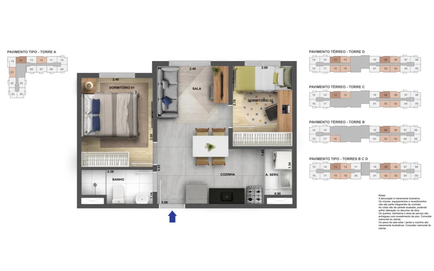 Planta 2 Neo Sacomã